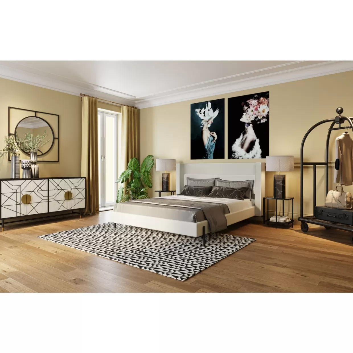 KARE Design Tischleuchten | Tischleuchte Charleston Marble 69Cm
