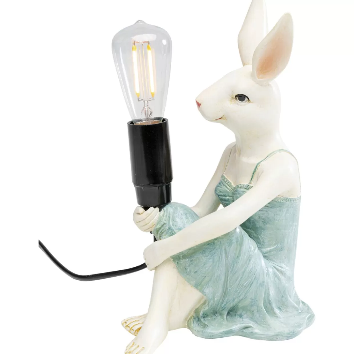 KARE Design Tischleuchten | Tischleuchte Girl Rabbit 21Cm