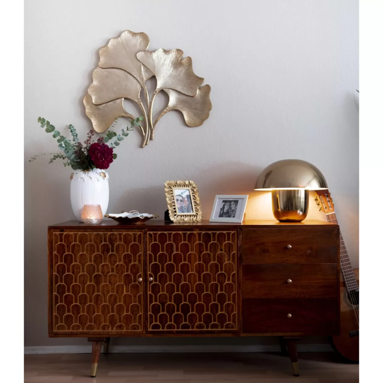 KARE Design Tischleuchten | Tischleuchte Mushroom Brass
