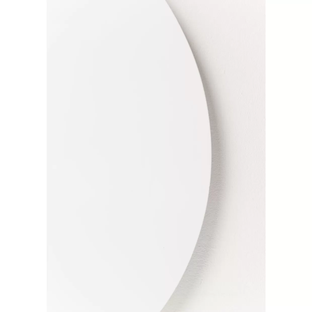 KARE Design Tavolo Rotondo Invitation - Piano Bianco Lucido Ø90cm