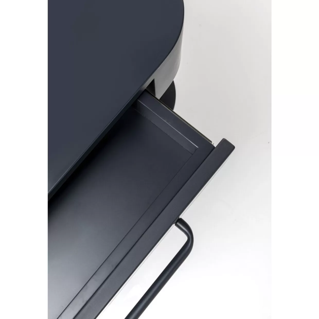 Crea spazio con stile - Comò e credenze moderne KARE Design, libreria TV Montieri in toni antracite 160x47 cm - Design funzionale per il tuo soggiorno