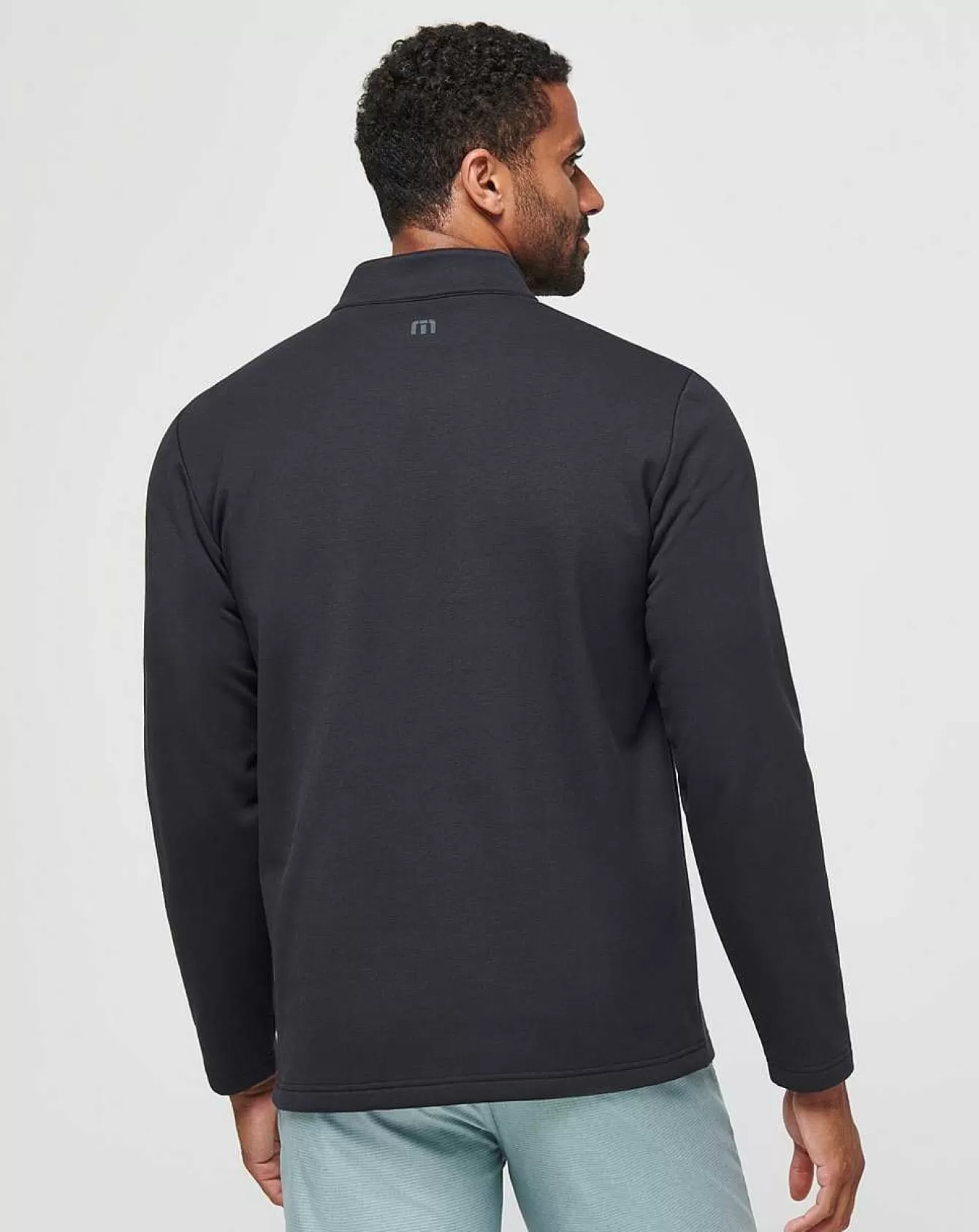 Maglione Sportivo con Zip a Quarti e Strisce Pettorali - Design Contemporaneo e Massima Funzionalità