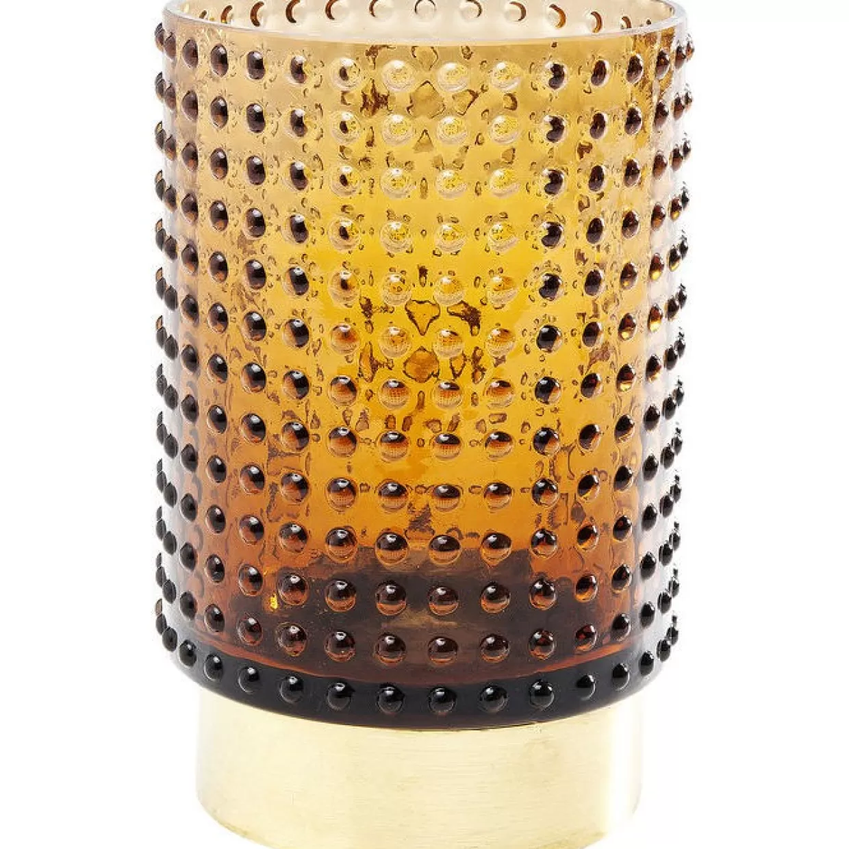 Vaso Decorativo Moderno Barfly di KARE Design - Centrotavola Elegante in Tonalità Terracotta, Altezza 14 cm