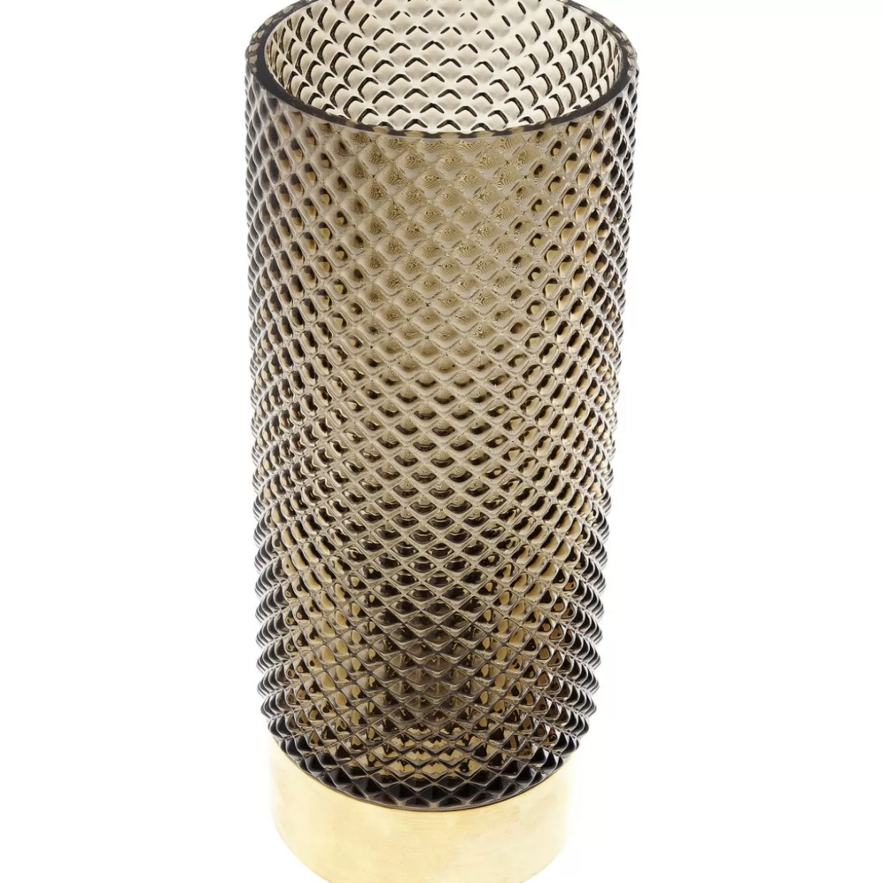Vaso Decorativo Barfly in Verde Scuro - Design Moderno per Interni, Altezza 25 cm - KARE Collection