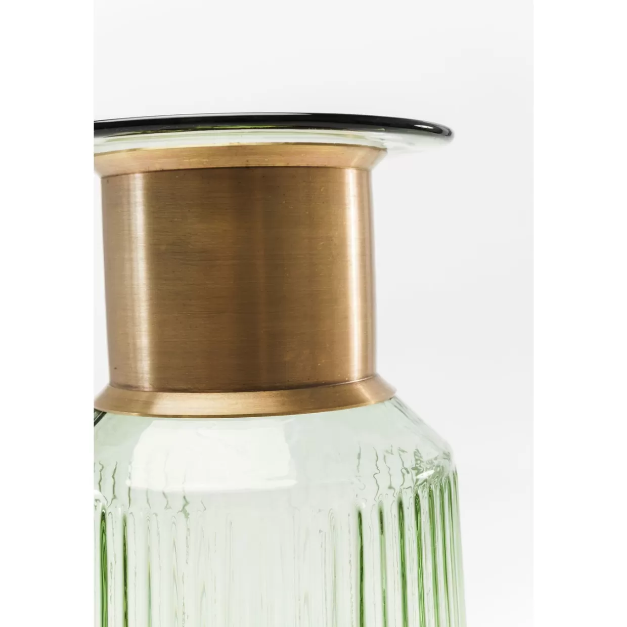Vaso decorativo Barfly in verde smeraldo - Design contemporaneo per interni - Altezza 30 cm KARE

（：，，，，