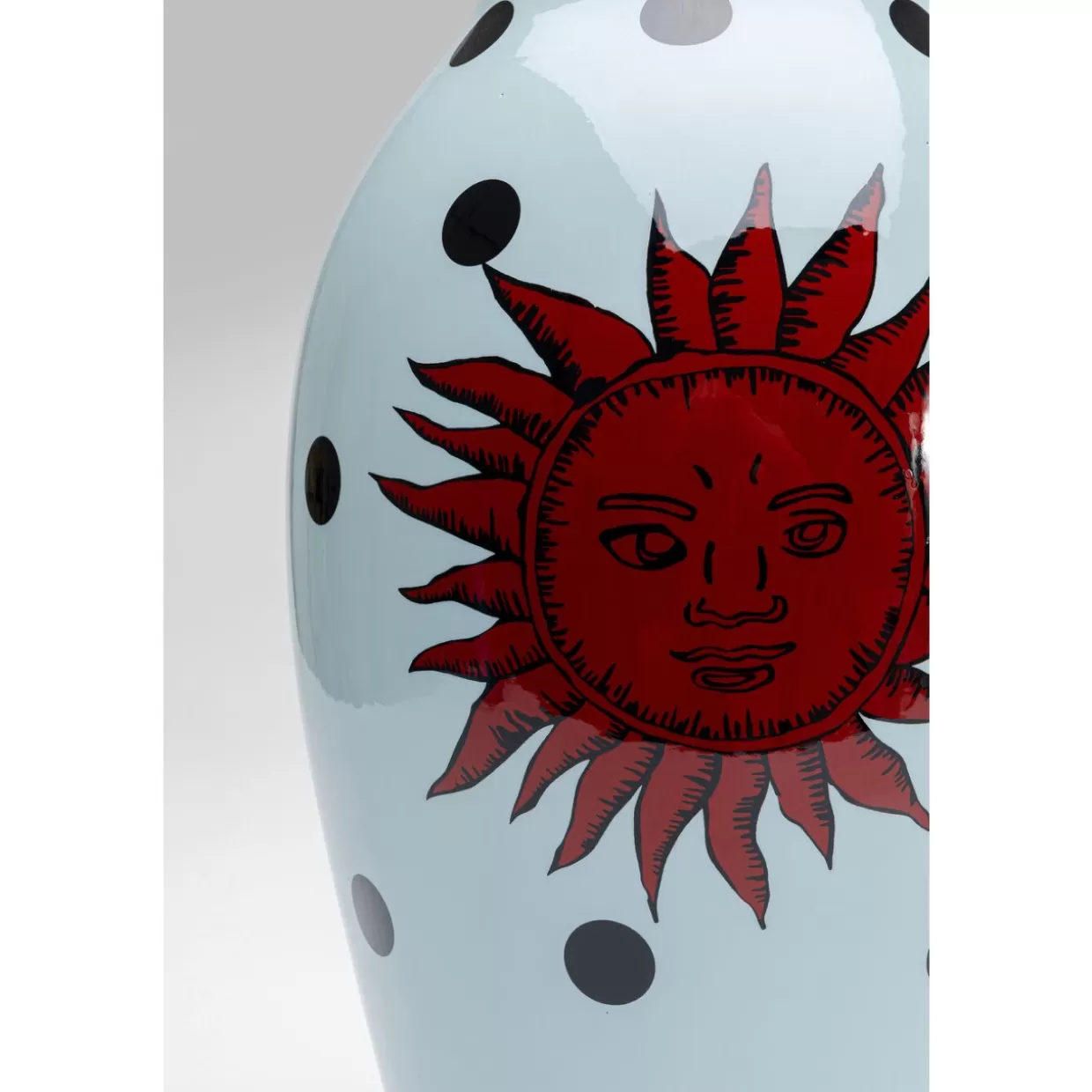 Vaso Decorativo Cohesion KARE Design - 40 cm per Arredamento Contemporaneo