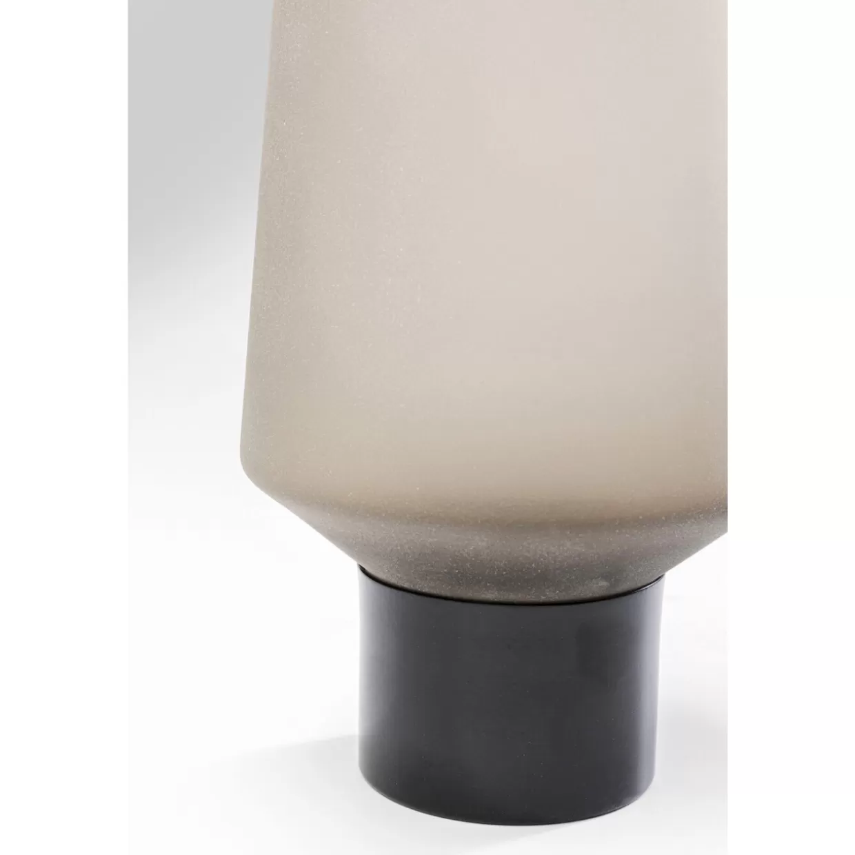 KARE Portafiori Anello Nobiliare - Vaso Elegante in Terracotta Opaca, Altezza 40 cm per Arredi Sophisticati 

(：，，