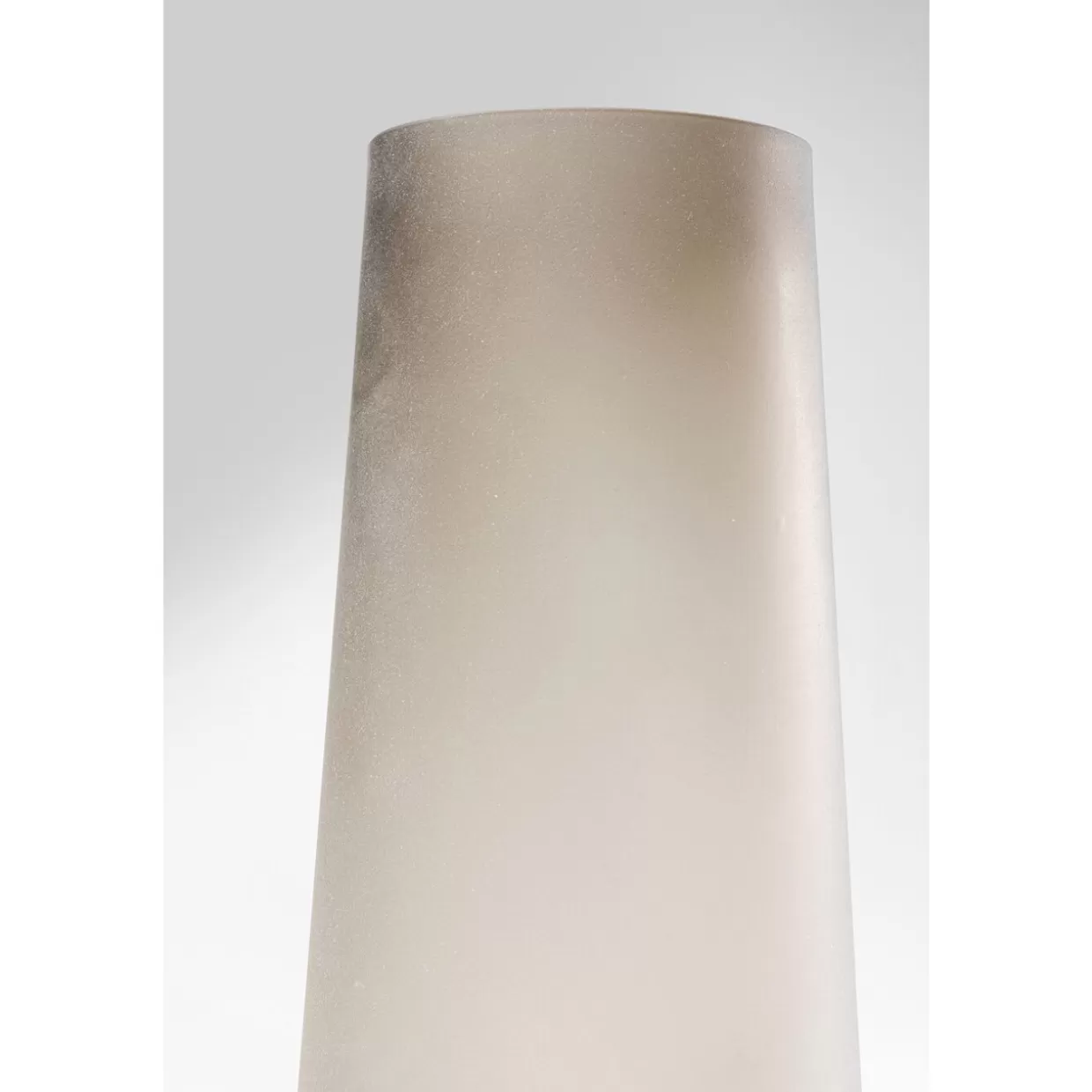 KARE Portafiori Anello Nobiliare - Vaso Elegante in Terracotta Opaca, Altezza 40 cm per Arredi Sophisticati 

(：，，
