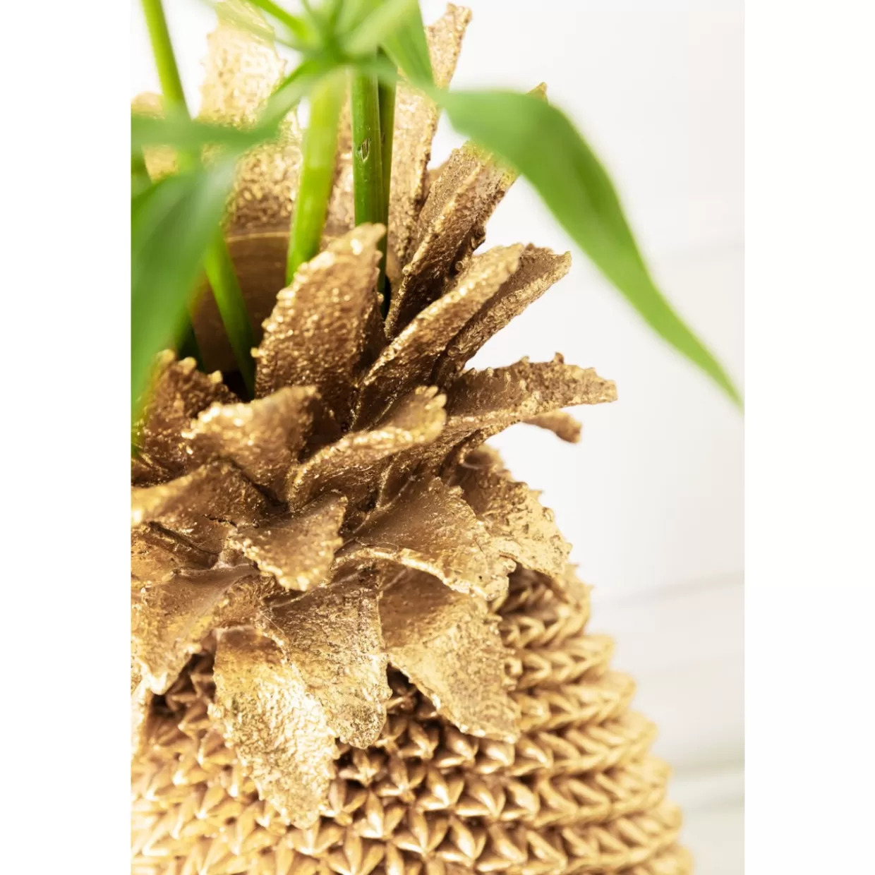 Vaso Decorativo Ananas - Design Moderno KARE, Altezza 50cm per Centrotavola Originale
