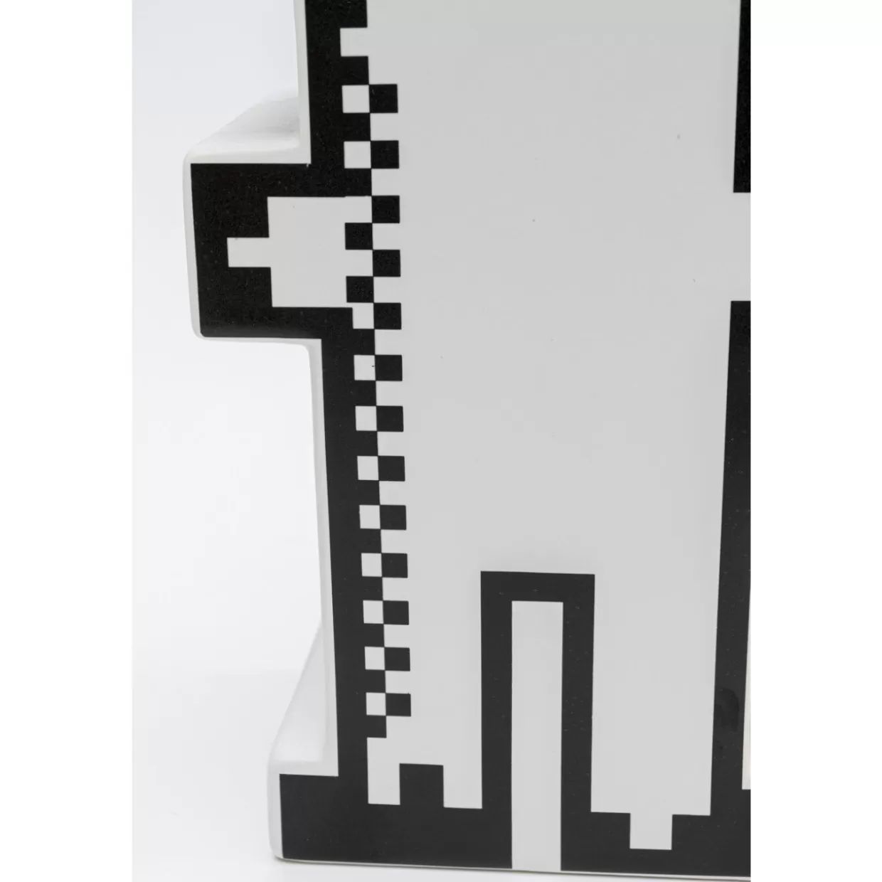 KARE Design - Vaso Moderno Pixel Robot, Design Unico per Interni, Altezza 24 cm