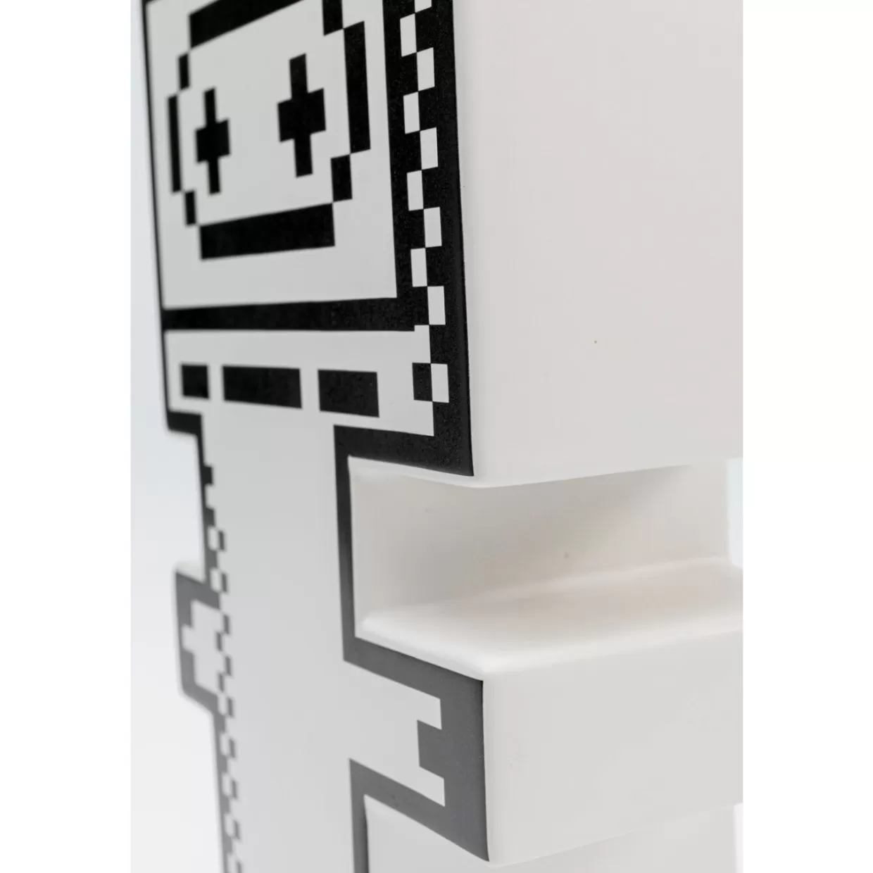 KARE Design - Vaso Moderno Pixel Robot, Design Unico per Interni, Altezza 24 cm