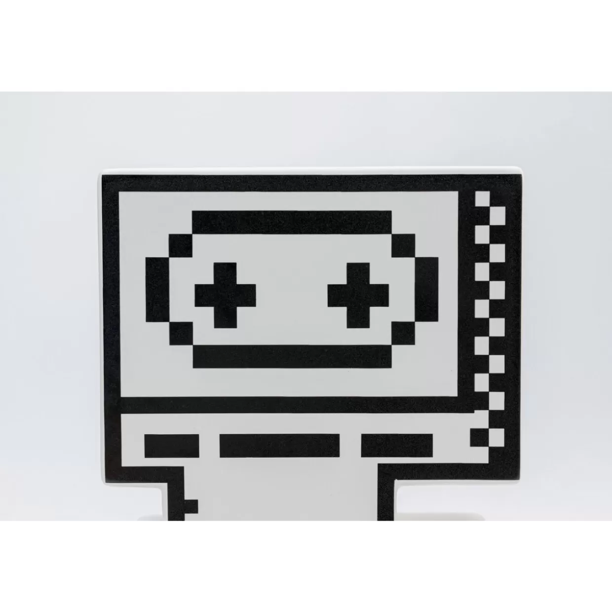 KARE Design - Vaso Moderno Pixel Robot, Design Unico per Interni, Altezza 24 cm