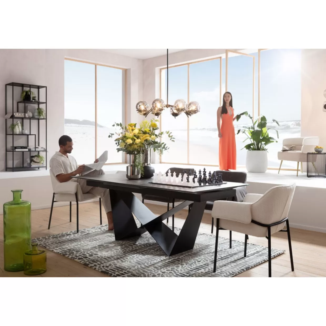 KARE Design - Vaso Elegante Tutti Verde 75 cm per Arredamento Moderno