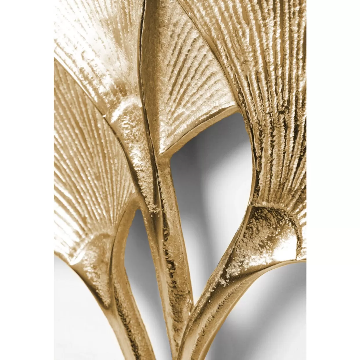 KARE Design Bilder | Wandschmuck Ginkgo Gold Klein