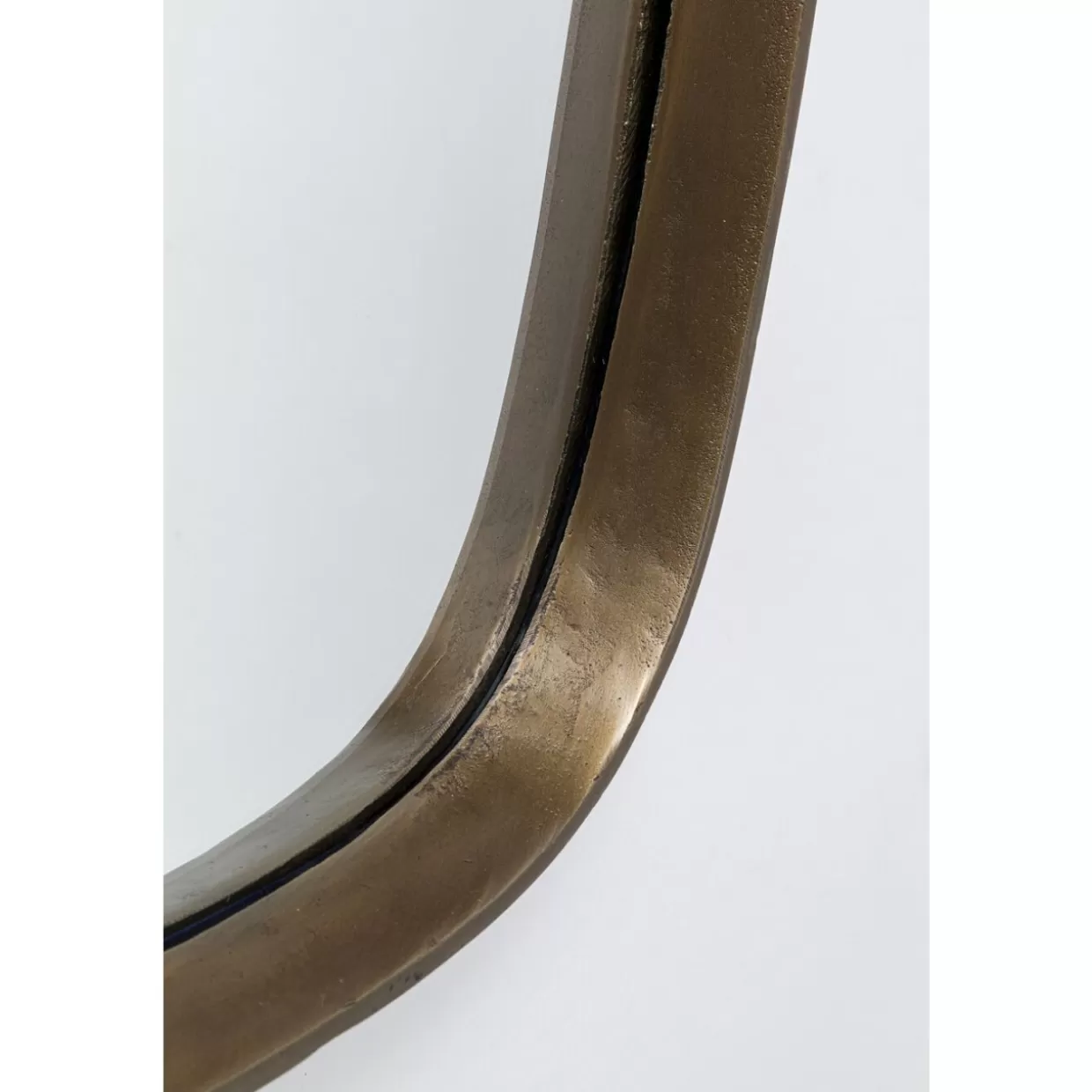 Specchio Elegante Noomi in Ottone – Design Contemporaneo per Interni, 122 cm x 58 cm, KARE Collection