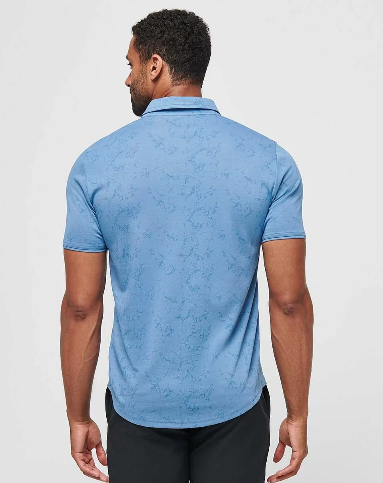 Maglia Polo Elegante con Scollo Tondo - Onde Calde per Stagioni Fresche