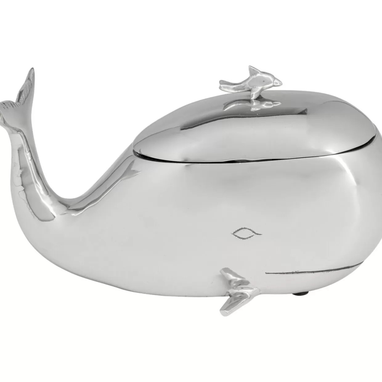 KARE Design - Stoviglie e Accessori per Tavola con Raffreddatore da Vino Whalefish, Design Innovativo per un Servizio Contemporaneo