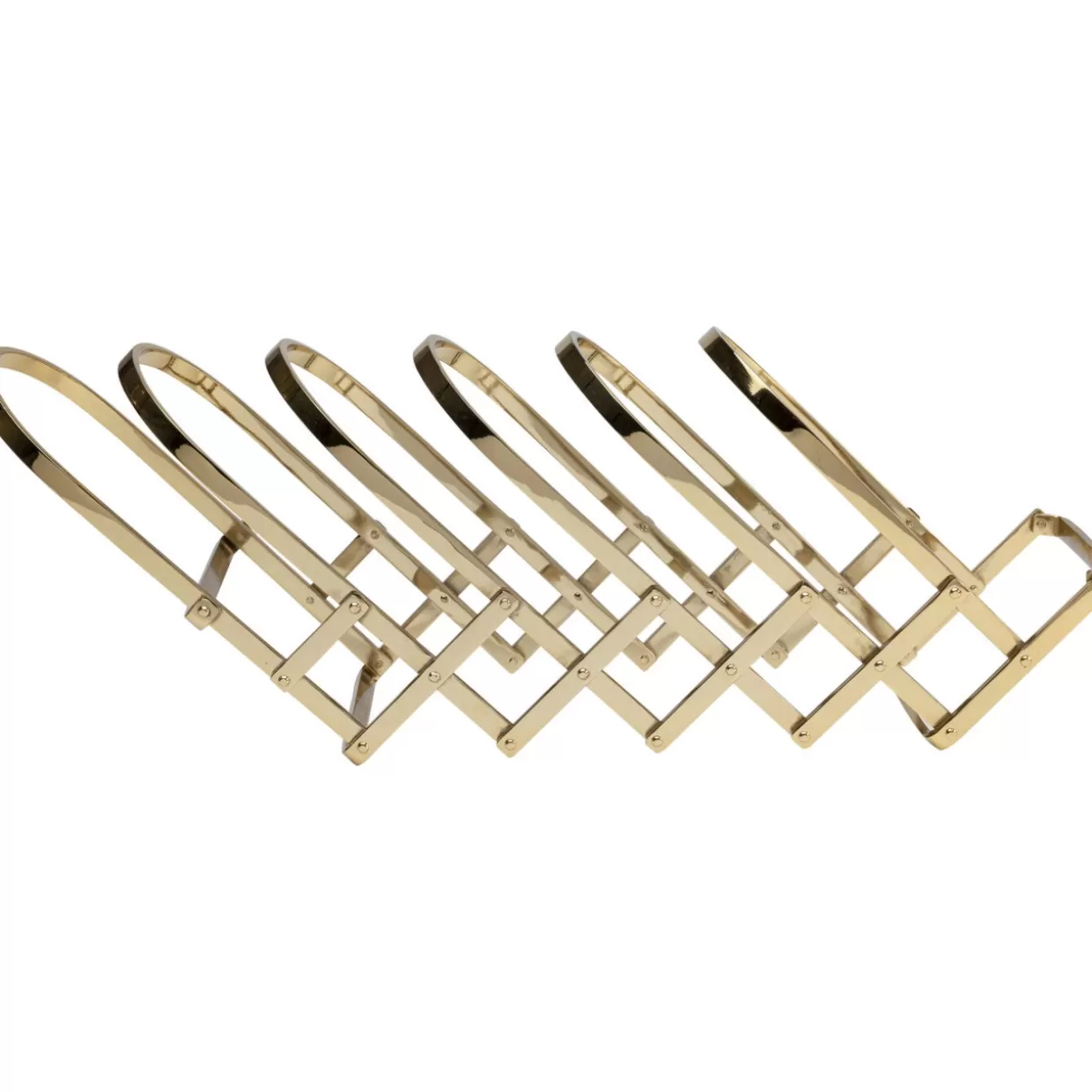 Portarivista modulare Flex in oro – Soluzione elegante per giornali e riviste KARE Design