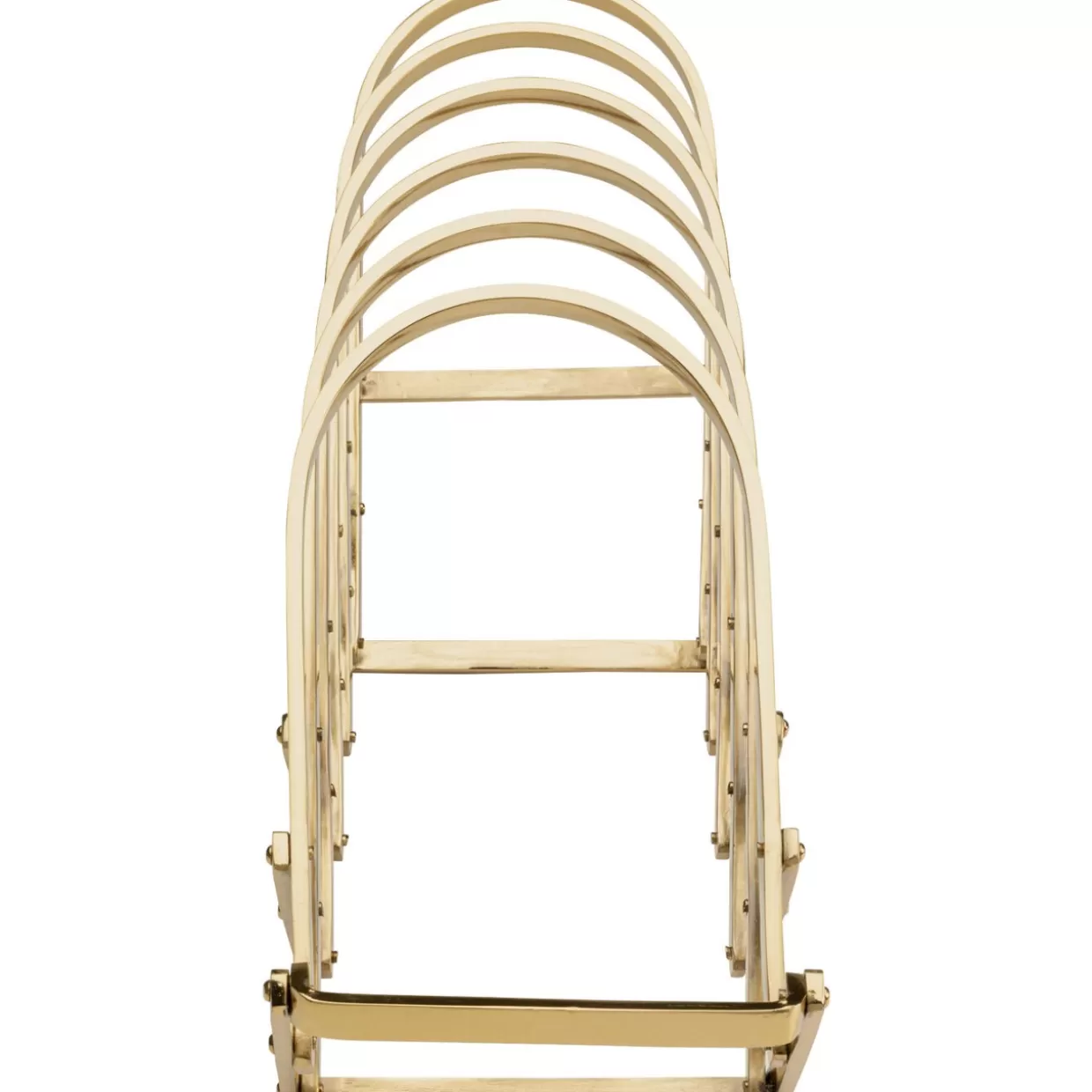 Portarivista modulare Flex in oro – Soluzione elegante per giornali e riviste KARE Design
